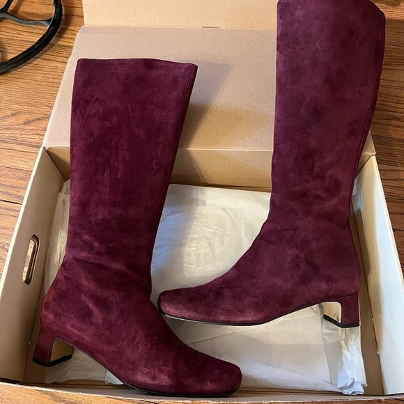 Banana Republic Shoes - Banana Republic Charity Port Suede Tall Boots 7.5